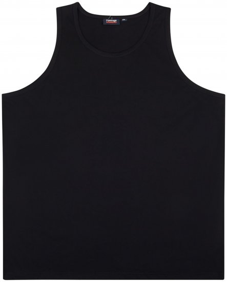 Espionage T017 Plain Sport Singlet Black - Camisetas - Camisetas - 2XL-14XL