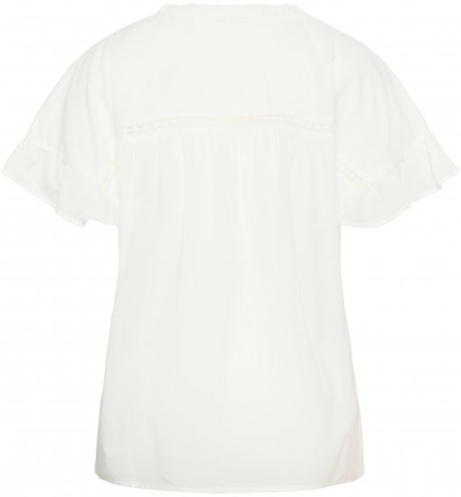 Kaffe Curve Valeria Top Chalk - Tops - 