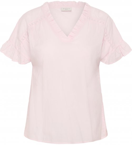 Kaffe Curve Valeria Top Ballerina Pink - Camisetas y tops - 