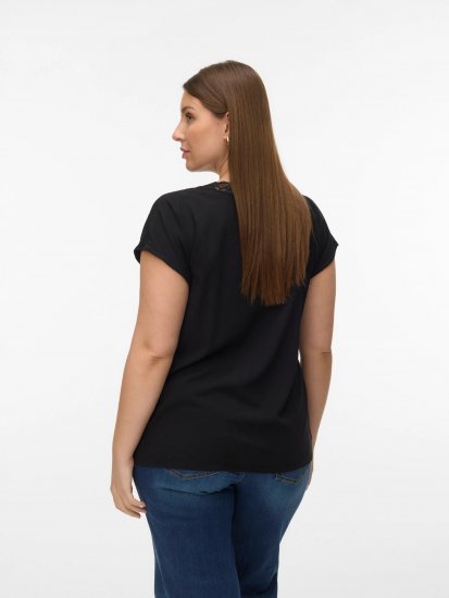 Vero Moda Bella Lace Top Black - Tops - 