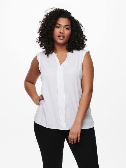 Only Carmakoma Mumi Top White - Tops - 