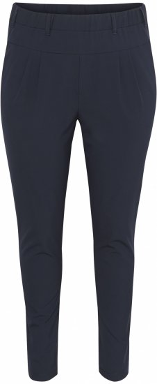 Kaffe Curve Jia Pantalones Azul marino medianoche - Vaqueros & Pantalones de Mujer Tallas Grandes – Plus Size - 