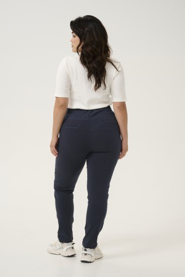 Kaffe Curve Jia Pantalones Azul marino medianoche - Vaqueros & Pantalones de Mujer Tallas Grandes – Plus Size - 