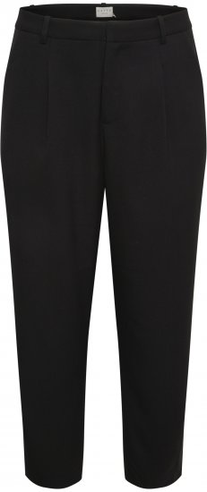 Kaffe Curve Merla Pantalones Negro intenso - Vaqueros & Pantalones de Mujer Tallas Grandes – Plus Size - 