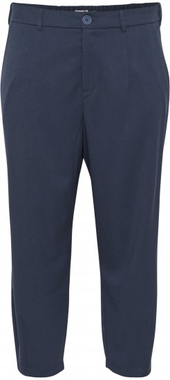 Kaffe Curve Merla Pantalones Azul marino medianoche - Vaqueros & Pantalones de Mujer Tallas Grandes – Plus Size - 