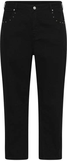Kaffe Curve Brenn Barrel Twill Jeans Washed Black - Vaqueros - 