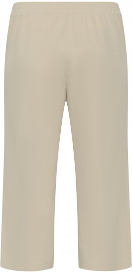 Kaffe Curve Pheolo Cropped Pants Feather Grey - Pantalones de tela - 