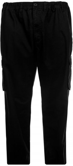 Espionage TR052 Cargo Trousers Black - Pantalones cargo hombre tallas grandes - Pantalones cargo hombre tallas grandes