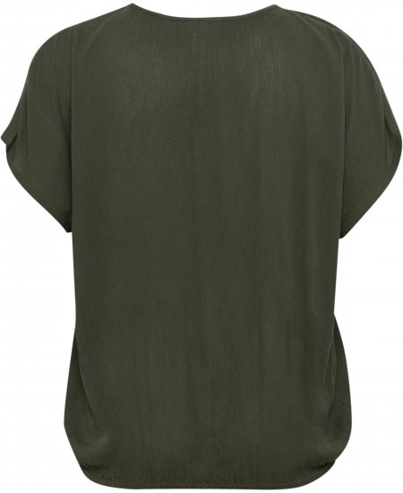 Kaffe Curve Ami Stanley Manga corta Noche de bosque - Camisetas - 