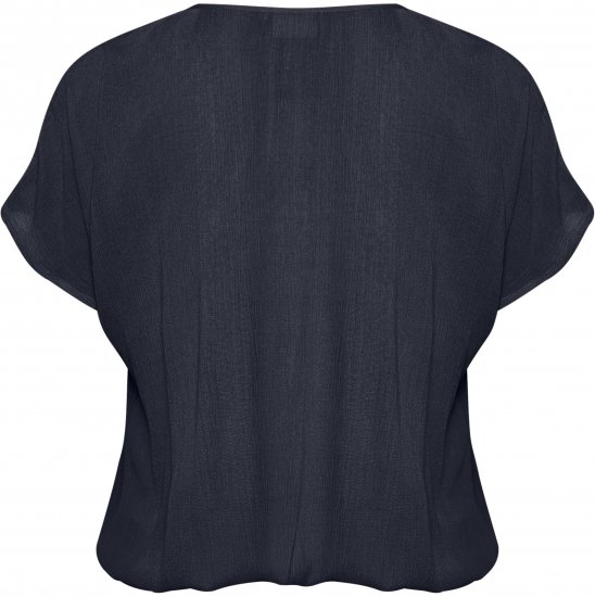 Kaffe Curve Ami Stanley Manga corta Azul marino medianoche - Camisetas - 