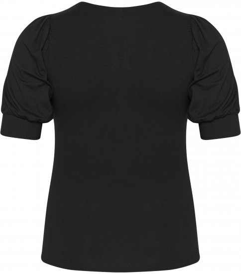 Kaffe Curve Sissy Camiseta Negro intenso - Camisetas - 