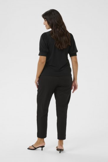 Kaffe Curve Sissy Camiseta Negro intenso - Camisetas - 