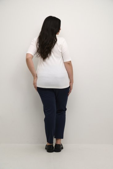 Kaffe Curve Carina Camiseta Chalk - Camisetas - 