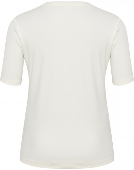Kaffe Curve Carina Camiseta Chalk - Camisetas - 
