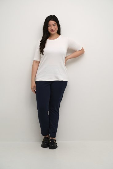 Kaffe Curve Carina Camiseta Chalk - Camisetas - 