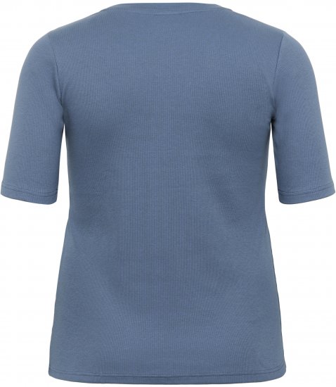 Kaffe Curve Carina T-Shirt Blue - Camisetas - 