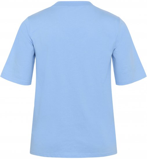 Kaffe Curve Frey T-Shirt Vista Blue - Camisetas - 
