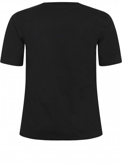 Kaffe Curve Ariana T-Shirt Black - Camisetas - 
