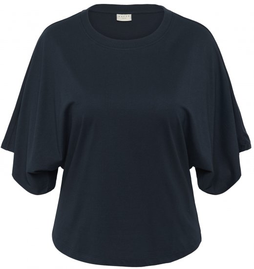 Kaffe Curve Stormi T-Shirt Navy - Camisetas - 
