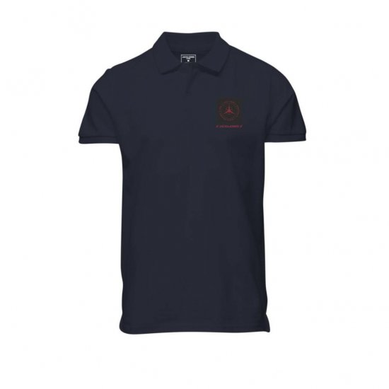 Jack & Jones Conrad Polo Short Sleeve Navy - Polos - Polos 2XL-8XL