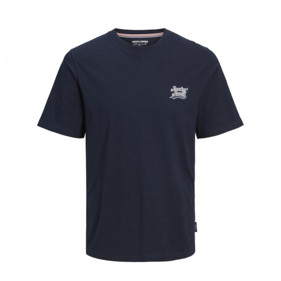 Jack & Jones Trevor T-Shirt Navy - Camisetas - Camisetas - 2XL-14XL