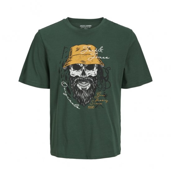 Jack & Jones Roxbury T-Shirt Green - Camisetas - Camisetas - 2XL-14XL
