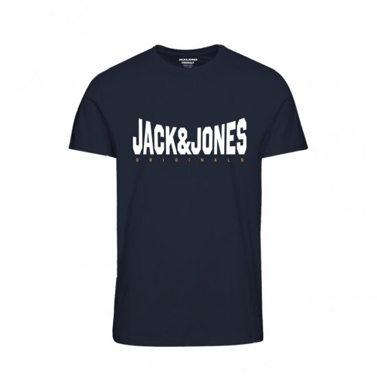 Jack & Jones Marque T-Shirt Navy - Camisetas - Camisetas - 2XL-14XL