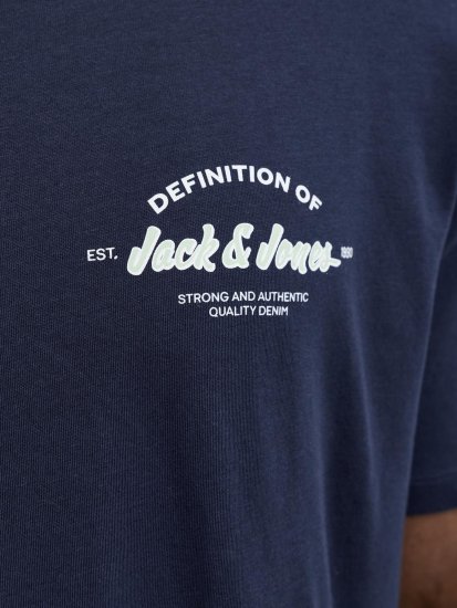 Jack & Jones Brandon T-Shirt Blue - Camisetas - Camisetas - 2XL-14XL