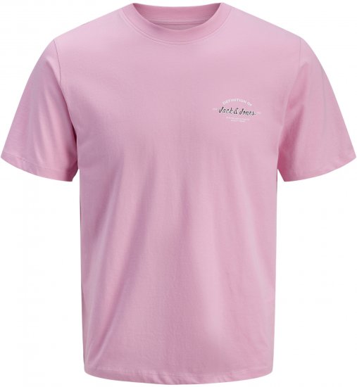 Jack & Jones Brandon T-Shirt Pink - Camisetas - Camisetas - 2XL-14XL