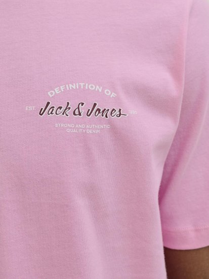Jack & Jones Brandon T-Shirt Pink - Camisetas - Camisetas - 2XL-14XL