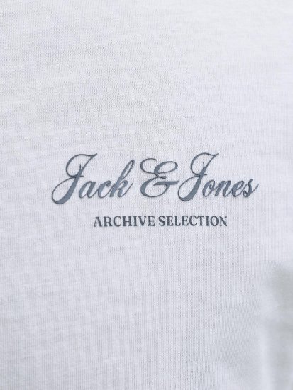 Jack & Jones Archive Camiseta Blanca - Camisetas - Camisetas - 2XL-14XL