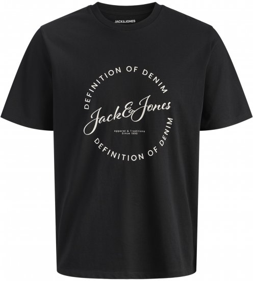Jack & Jones Grayson Camiseta Negro - Camisetas - Camisetas - 2XL-14XL