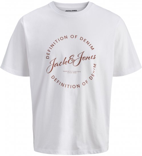 Jack & Jones Grayson Camiseta Blanco - Camisetas - Camisetas - 2XL-14XL