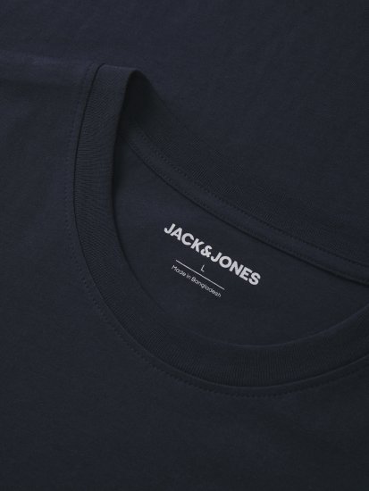 Jack & Jones King Crew Neck T-Shirt Navy - Camisetas con estampado - Camisetas con estampado - 2XL-8XL