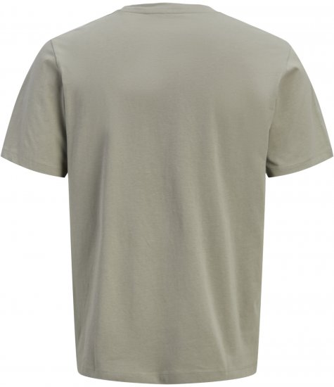 Jack & Jones King Crew Neck T-Shirt Grey - Camisetas con estampado - Camisetas con estampado - 2XL-8XL