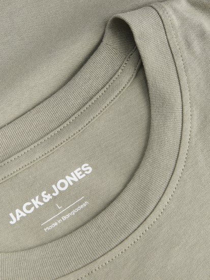 Jack & Jones King Crew Neck T-Shirt Grey - Camisetas con estampado - Camisetas con estampado - 2XL-8XL