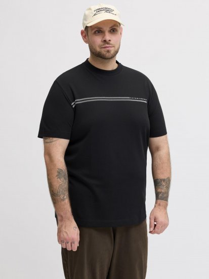 Jack & Jones Cofusion T-Shirt Black - Camisetas - Camisetas - 2XL-14XL