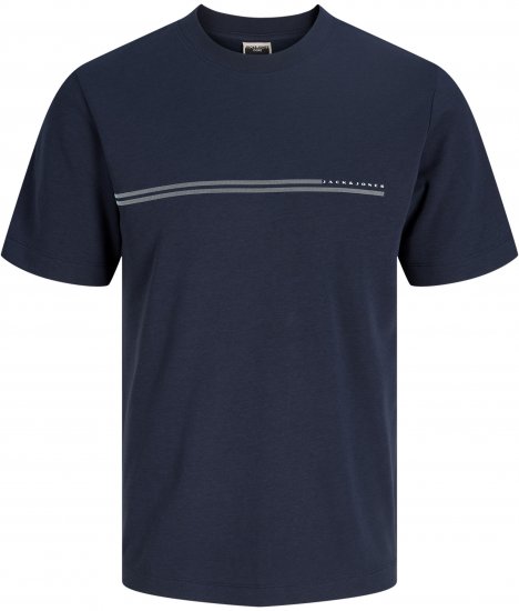 Jack & Jones Cofusion T-Shirt Navy - Camisetas - Camisetas - 2XL-14XL