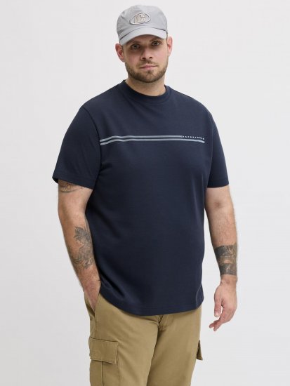 Jack & Jones Cofusion T-Shirt Navy - Camisetas - Camisetas - 2XL-14XL