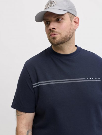 Jack & Jones Cofusion T-Shirt Navy - Camisetas - Camisetas - 2XL-14XL