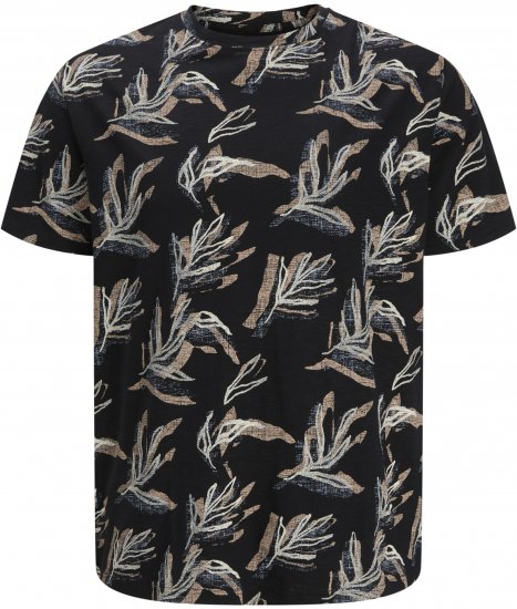 Jack & Jones Montauk T-Shirt Black - Camisetas - Camisetas - 2XL-14XL