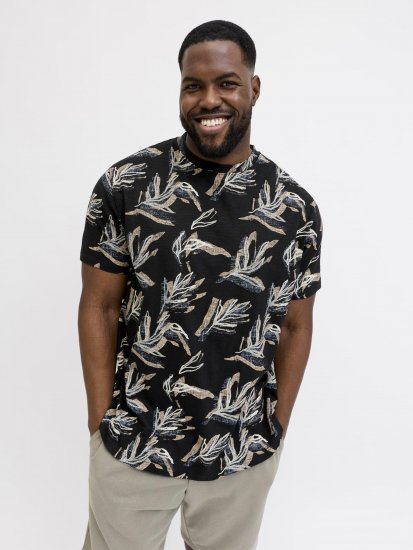 Jack & Jones Montauk T-Shirt Black - Camisetas - Camisetas - 2XL-14XL