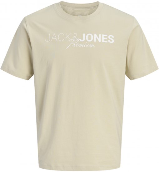 Jack & Jones Blaneo Short Sleeve T-shirt Beige - Camisetas - Camisetas - 2XL-14XL