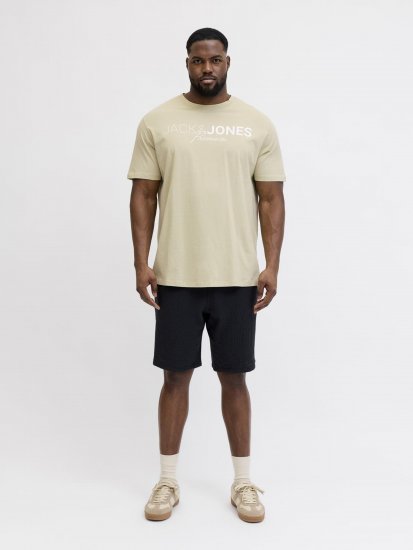 Jack & Jones Blaneo Short Sleeve T-shirt Beige - Camisetas - Camisetas - 2XL-14XL