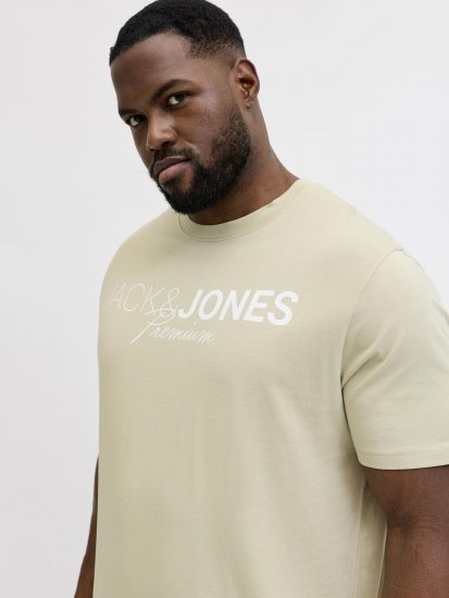 Jack & Jones Blaneo Short Sleeve T-shirt Beige - Camisetas - Camisetas - 2XL-14XL