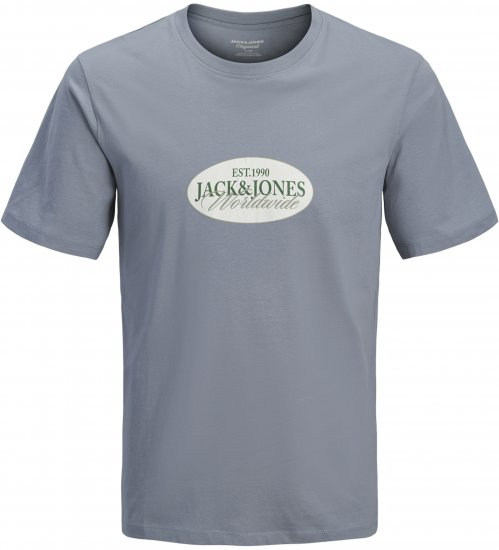 Jack & Jones Catskills Worldwide Camiseta Azul - Camisetas - Camisetas - 2XL-14XL