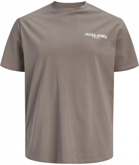 Jack & Jones Oscar T-Shirt Grey - Camisetas con estampado - Camisetas con estampado - 2XL-8XL
