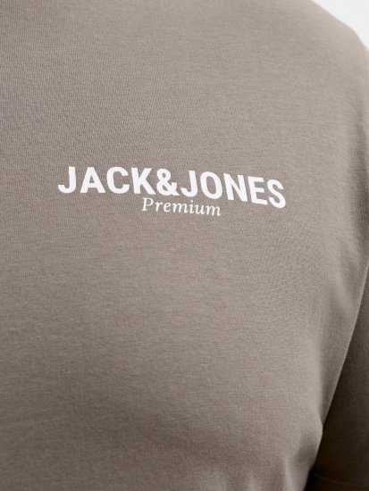 Jack & Jones Oscar T-Shirt Grey - Camisetas con estampado - Camisetas con estampado - 2XL-8XL
