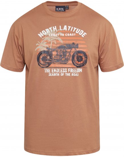 North Latitude 61118 Camiseta Estampada Amberlight - Camisetas - Camisetas - 2XL-14XL