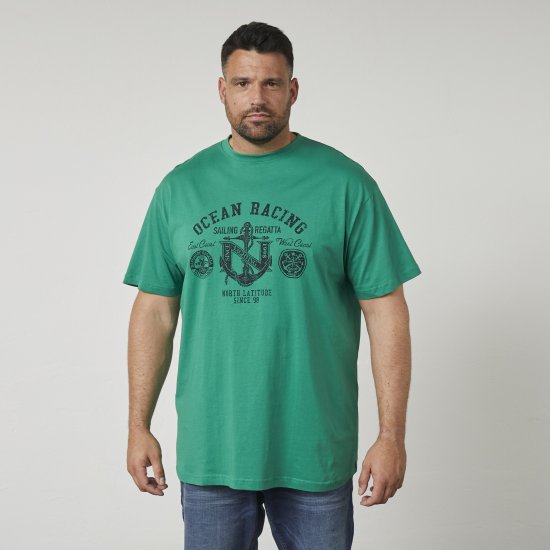 North Latitude 61121 Camiseta Estampada Verde - Camisetas - Camisetas - 2XL-14XL